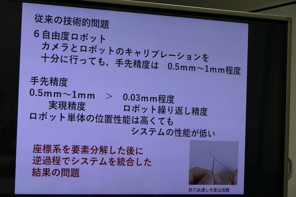 立命館大学プレスセミナー　ロボットシステムインテグレーションの科学と産業の課題