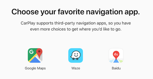 【iOS12】朗報！Apple CarPlayでApple Maps以外のナビアプリが利用可能に。Google Mapも早速対応！