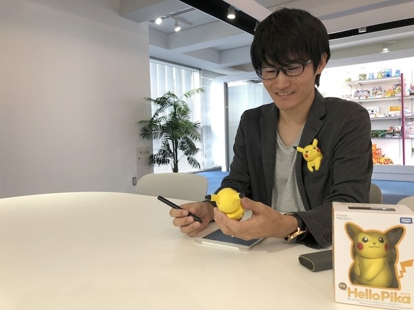 ピカチュウ型トイロボット「ハロピカ」、ヒットの理由は大人の購入にあり