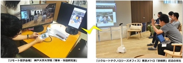 ハタプロとリクルートテクノロジーズ、カメラ付きの四輪駆動AIロボットを共同開発