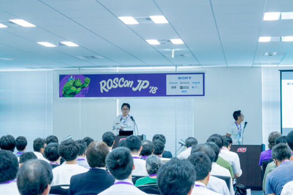 日本初開催の「ROSCon JP」レポート　189名のROS技術者が集まった濃い1日