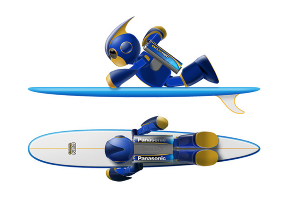 パナソニックの乾電池ロボット「エボルタNEOくん」、今年のチャレンジは2.5kmの遠泳　400kmの長旅も