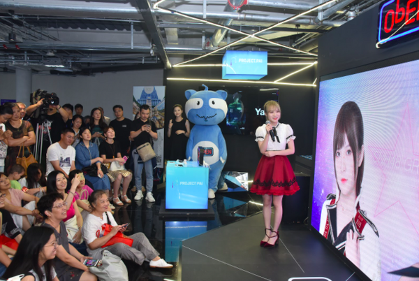 人気グループ「SNH48」のメンバーAijiaのパーソナルAIアバター(PAI)が上海でデビュー