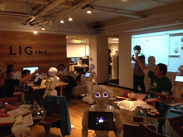 「LIG Pepper Hackathon」に行ってきました。 #PAC2015w