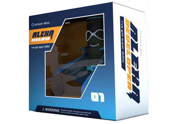 アマゾン、「Echoの限定フィギュア」プレゼントキャンペーン開始　開発者向け、3つのスキル公開で