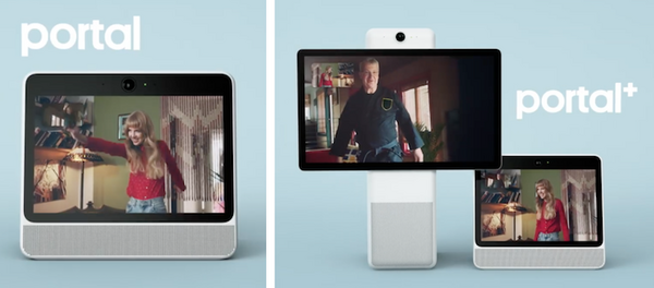 【速報】FacebookがAlexa搭載デバイスを発表！ディスプレイ10.1インチ「Portal」と15.6インチ「Portal+」の2ラインナップ！