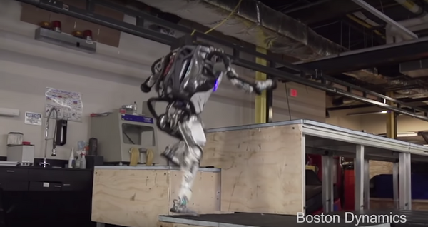 ボストン・ダイナミクスのアトラス、忍者並の身体能力に！