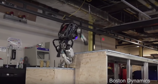 ボストン・ダイナミクスのアトラス、忍者並の身体能力に！
