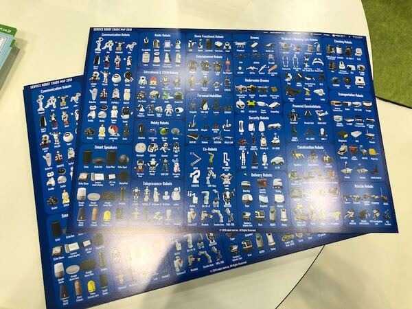 237種のロボットを掲載！ 全リンク付きの「サービスロボットカオスマップ2018」発表