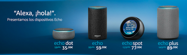 イタリア、スペインでAmazon Echo 4機種が販売開始！いきなり40%OFFのセール！