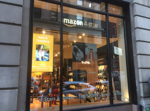 ニューヨークのAmazonの実店舗「4-Star」に行ってきた！　高評価の商品を2000点販売