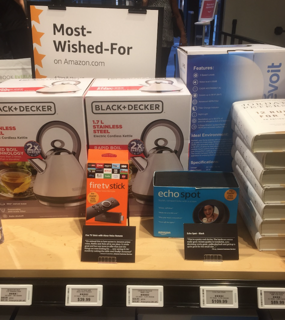 ニューヨークのAmazonの実店舗「4-Star」に行ってきた！　高評価の商品を2000点販売