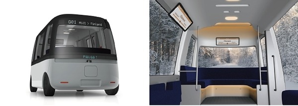 無印良品、どんな天候でも走れる自動運転バスに車体デザインを提供　2020年実用化目指す