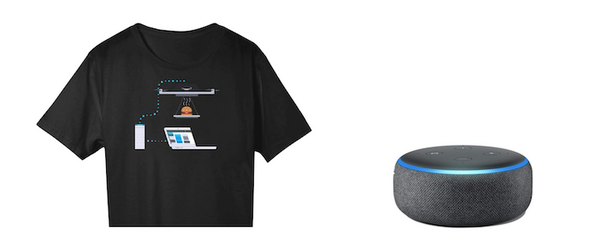 アマゾン、2018年11月1日～12月20日のAlexaスキル公開で豪華特典プレゼント！Tシャツ、最新Echo、タンブラーなどゲットのチャンス。