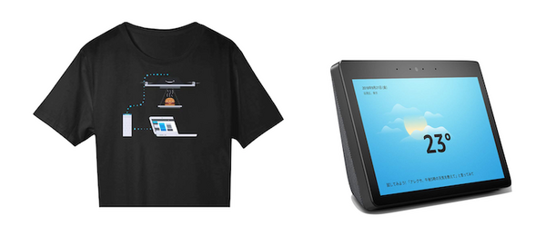 アマゾン、2018年11月1日～12月20日のAlexaスキル公開で豪華特典プレゼント！Tシャツ、最新Echo、タンブラーなどゲットのチャンス。