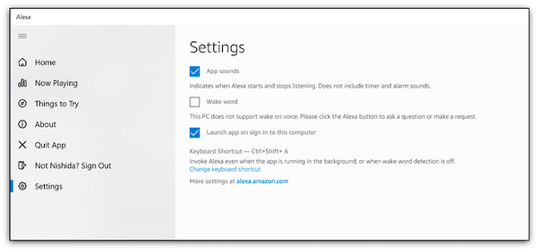 既存の「Windows 10 PC」でもAmazon Alexaが利用可能に！