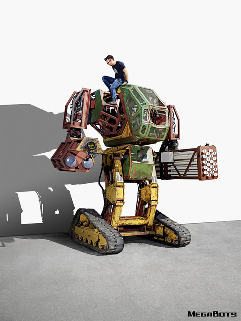 水道橋重工の「クラタス」と戦ったMegabots、4m巨大ロボットの3D CADデータを約3千円で販売