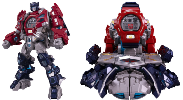 「G-SHOCK」が「トランスフォーマー」に変形　価格は2万9千円、本日昼から予約抽選開始