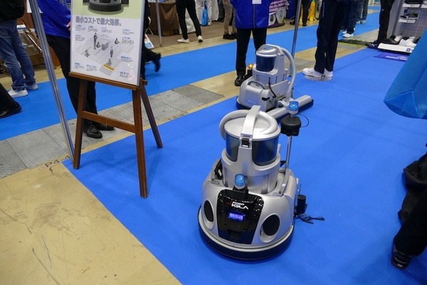業務用も床掃除はロボットに任せる時代が本格到来　ビルメンヒューマンフェア ＆ クリーンEXPO 2018