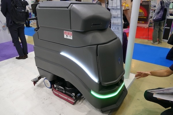 業務用も床掃除はロボットに任せる時代が本格到来　ビルメンヒューマンフェア ＆ クリーンEXPO 2018