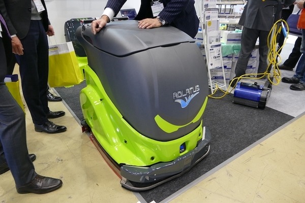 業務用も床掃除はロボットに任せる時代が本格到来　ビルメンヒューマンフェア ＆ クリーンEXPO 2018