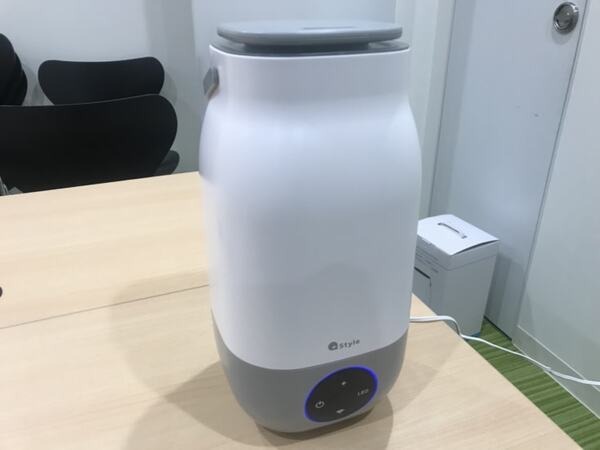 【使ってみた】声で操作も可能な3Lの大容量スマート加湿器レビュー