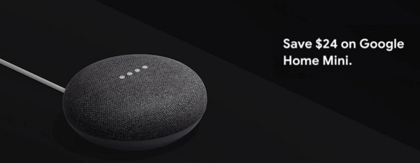 【米国ブラックフライデー2018】Google Homeファミリーが安い。ディスプレイ搭載のGoogle Home Hubは99ドル！