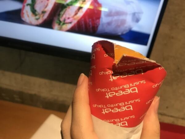 AIが値段を決める寿司ブリトー専門店「beeat sushi burrito Tokyo」に行ってきた！