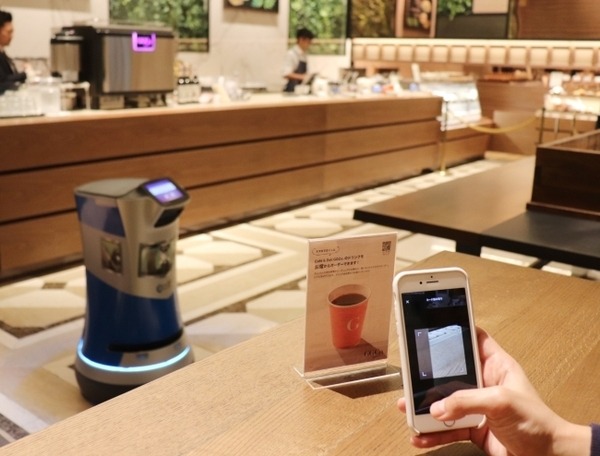 ロボット「Relay」がオフィスまでコーヒーを届ける　省人カフェの実証実験が19年1月から