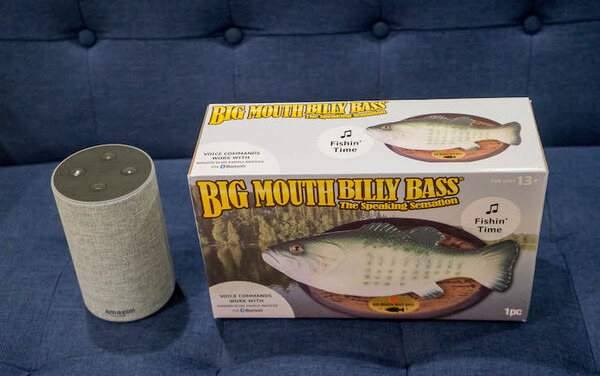 日本未発売・話題のブラックバス風Alexaガジェット「Big Mouth Billy Bass Compatible with Alexa」レビュー！