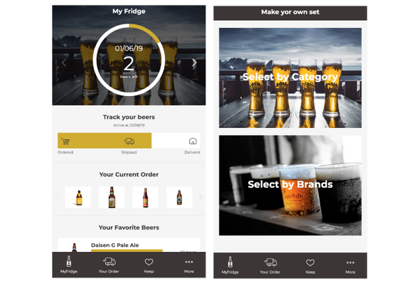 「ビール専用冷蔵庫」で 残数を把握し自動で配送　Shiftallが自社初ブランド製品をCES2019へ