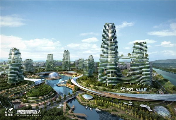 中国の不動産大手企業が1兆2700億円以上を投入してロボットバレーを創る計画を発表！地域と連携してロボット事業の強化を目指す