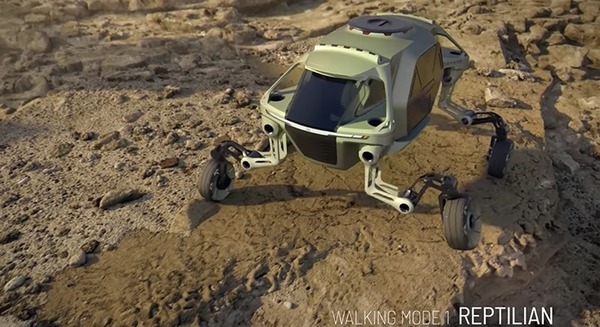 悪路も歩けるロボットカー！現代自動車がウォーキングカーコンセプト「Elevate」を公開