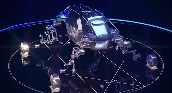 悪路も歩けるロボットカー！現代自動車がウォーキングカーコンセプト「Elevate」を公開