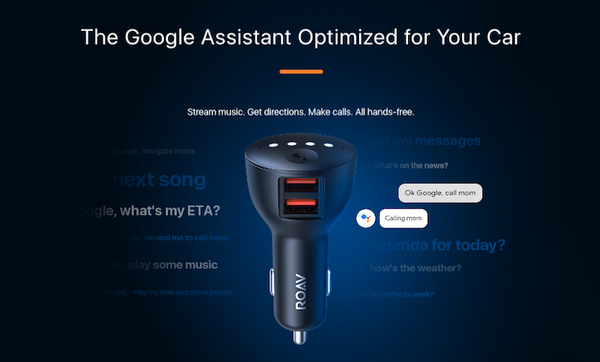 【CES 2019】Googleアシスタント車載デバイス「Roav BOLT by Anker」登場。USBポート2つ搭載して49.99ドル