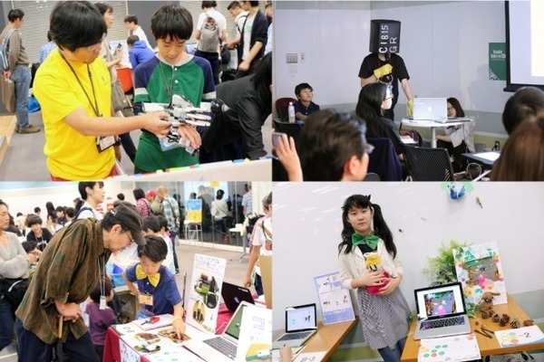 約1,000名の子ども達が参加するプログラミングやロボット製作、IT×ものづくりの祭典「ワンダーメイクフェス5」日本科学未来館で開催