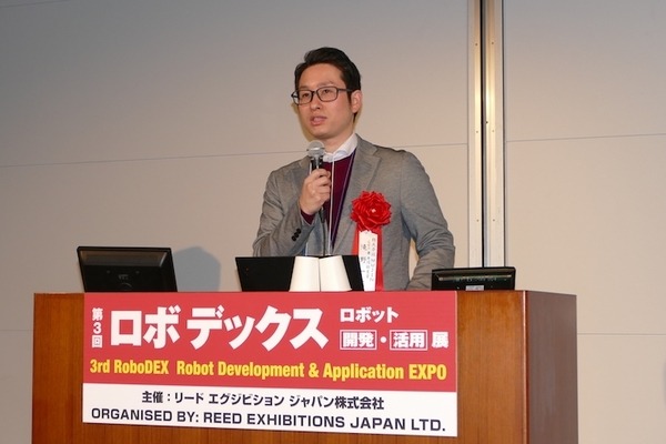 ロボットを知能化するコントローラーから完全無人倉庫設計コンサルまで　MUJIN滝野氏がロボデックスで講演