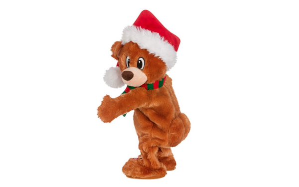 Alexaと連動するクマのぬいぐるみ「Gemmy Twerking Bear」が登場！ 価格は約4千円、音楽のテンポに合わせて尻振りダンス