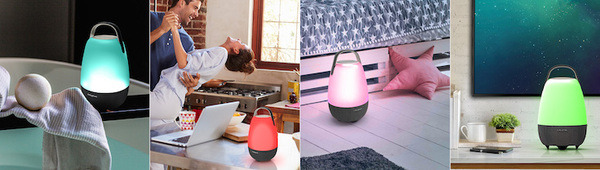 クリエイティブメディアがAmazon Alexa、アンビエントライト搭載したポータブルスピーカー「Creative Nova」を発表