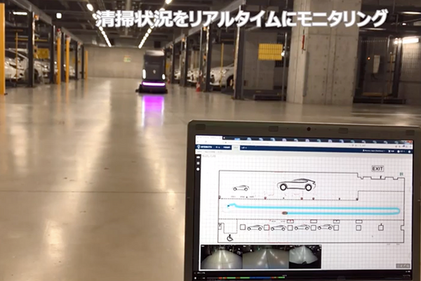 三菱地所に5種類の業務用清掃ロボットが大集合、特徴や長所を比較！シーバイエス「swingobot2000」、マクニカ「Neo」ほか