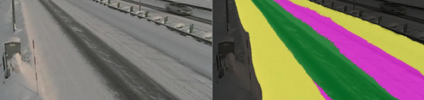 ウェザーニューズ、路面の雪状態をリアルタイムに認識するAIシステムを開発