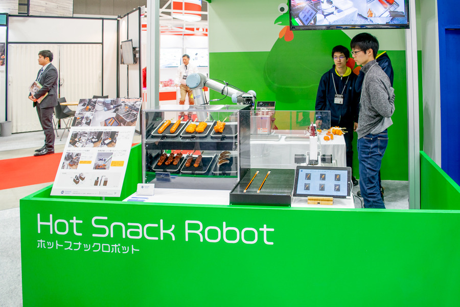 【動画あり】「朝食を作るロボット」などコネクテッドロボティクスが開発　HCJ2019で展示デモ
