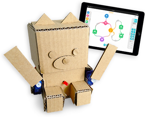 NTTドコモ、小学校でロボット授業を実施へ　ダンボールロボット「embot」を活用