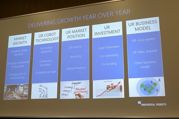 中小企業こそロボット活用を　ユニバーサルロボットCEOが来日、トレーニング室付きの日本オフィスも初公開