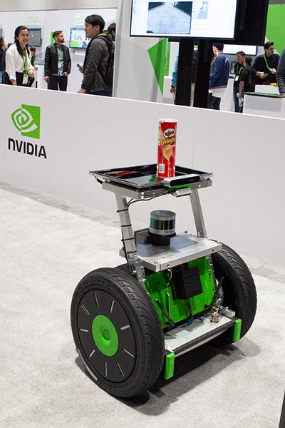 【GTC 2019】NVIDIAの小型ロボット「Kaya」が可愛い！展示会場で出会ったJetson搭載の自律ロボットたち　巨大な農業用ロボットも