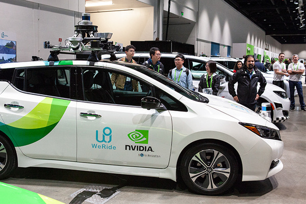 【GTC 2019】NVIDIA DRIVE搭載の自動運転車を多数展示！ベンチャー企業ぞくぞく参入　NVIDIAの担当者にインタビュー