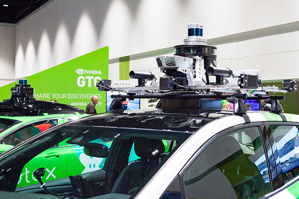 【GTC 2019】NVIDIA DRIVE搭載の自動運転車を多数展示！ベンチャー企業ぞくぞく参入　NVIDIAの担当者にインタビュー