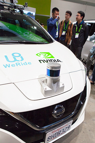 【GTC 2019】NVIDIA DRIVE搭載の自動運転車を多数展示！ベンチャー企業ぞくぞく参入　NVIDIAの担当者にインタビュー