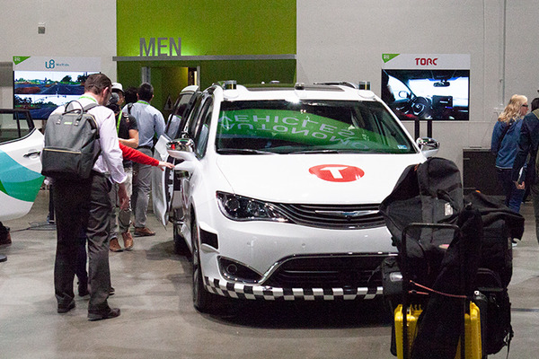 【GTC 2019】NVIDIA DRIVE搭載の自動運転車を多数展示！ベンチャー企業ぞくぞく参入　NVIDIAの担当者にインタビュー