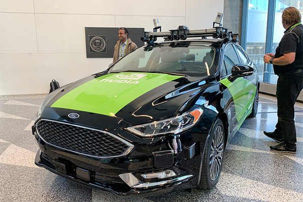 【GTC 2019】NVIDIA DRIVE搭載の自動運転車を多数展示！ベンチャー企業ぞくぞく参入　NVIDIAの担当者にインタビュー